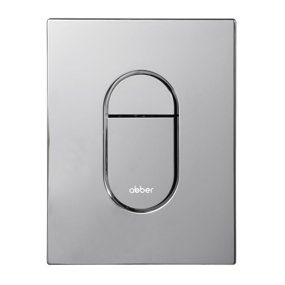 Изображение товара Клавиша смыва для инсталляций Abber пневматическая хром глянцевый (AC0124)