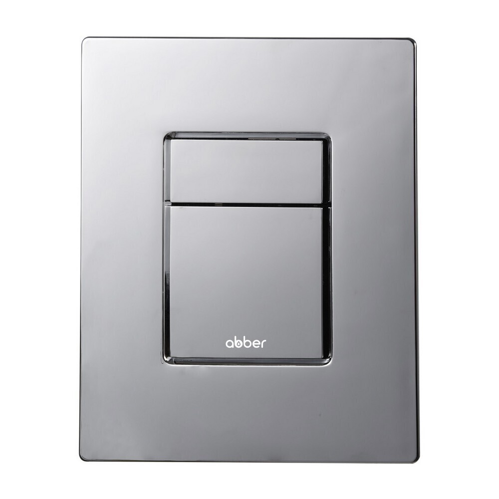 Изображение товара Клавиша смыва для инсталляций Abber пневматическая хром глянцевый (AC0123)