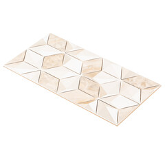 Плитка декор Alma Ceramica Nevada геометрия бежевая 500x249x7,5 мм - фото 6