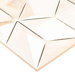 Плитка декор Alma Ceramica Nevada геометрия бежевая 500x249x7,5 мм - фото 5