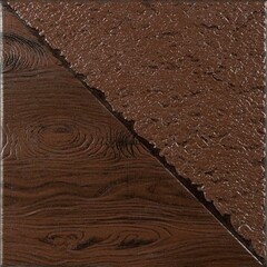 Клинкерная плитка Керамин Мадера коричневая 01 298х298х7 мм (17 шт.=1,51 кв.м) - фото 1