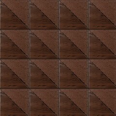Клинкерная плитка Керамин Мадера коричневая 01 298х298х7 мм (17 шт.=1,51 кв.м) - фото 5