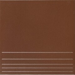 Изображение товара Клинкерная ступень Керамин Амстердам 4 коричневый 298х298х7 мм (17 шт.=1,51 кв.м)