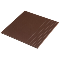 Клинкерная ступень Керамин Амстердам 4 коричневый 298х298х7 мм (17 шт.=1,51 кв.м) - фото 4