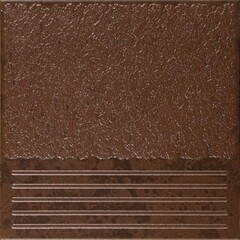 Изображение товара Клинкерная ступень Керамин Каир 4 темно-коричневая 298х298х7 мм (17 шт.=1,51 кв.м)