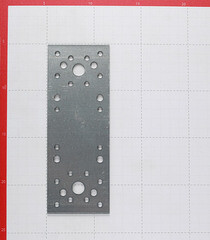 Пластина крепежная оцинкованная 180х65х1.8 мм - фото 2