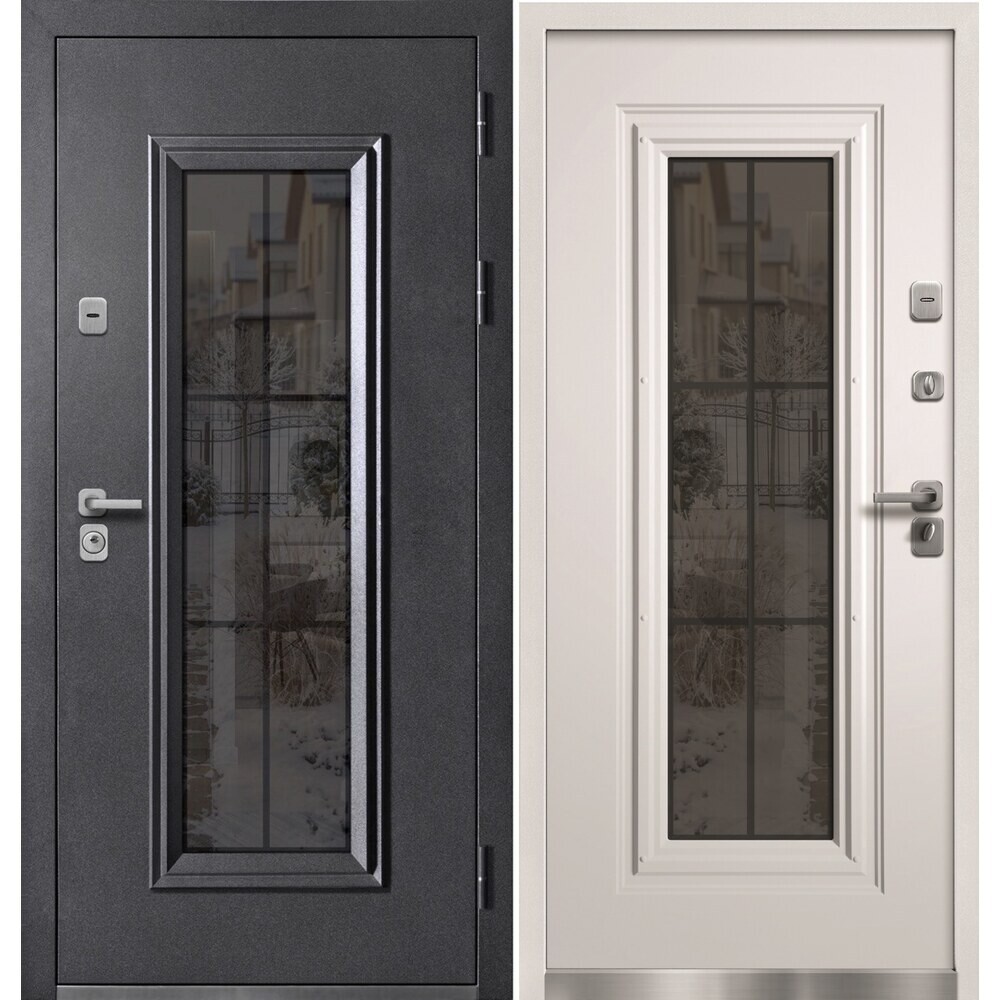 Изображение товара Входная дверь Теплолюкс Ричмонд с терморазрывом и стеклопакетом, правая