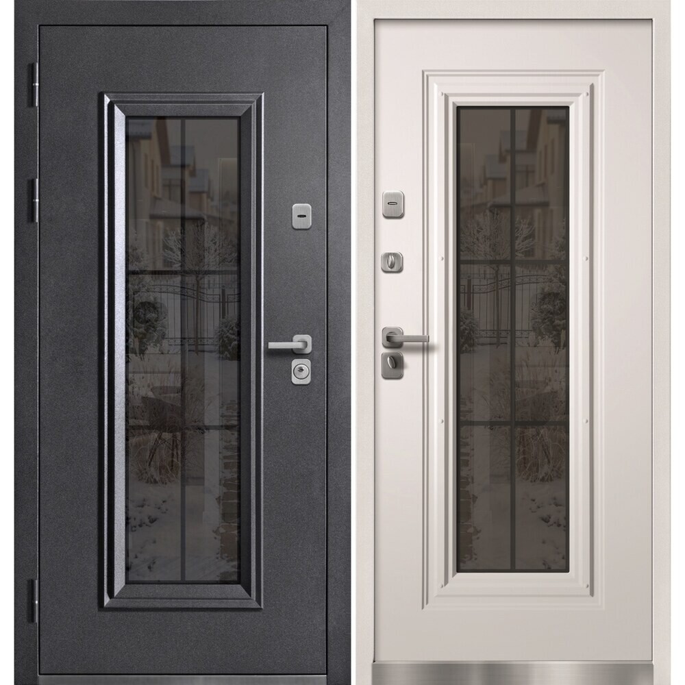 Изображение товара Входная дверь Теплолюкс Ричмонд с терморазрывом и стеклопакетом 960x2050 мм