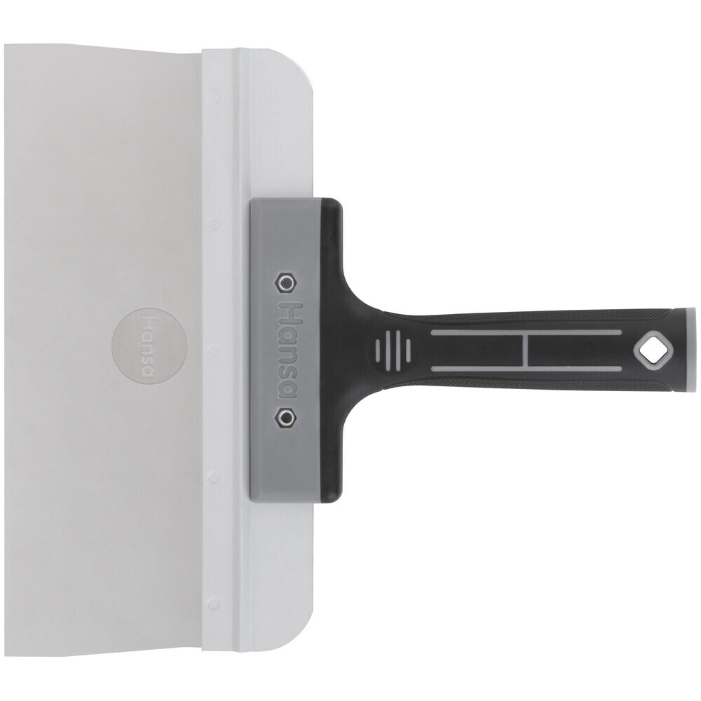 Изображение товара Шпатель для штукатурки фасадный Hansa 250 мм нержавеющая сталь с эргономичной ручкой (643250)