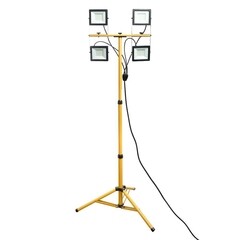 Прожектор светодиодный Feron LL-506 6400K 50 Вт IP65 со штативом желтый/черный