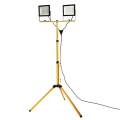 Изображение товара Прожектор светодиодный Feron LL-504 6400K 140 Вт IP65 со штативом желтый/черный