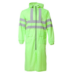 Изображение товара Плащ влагозащитный унисекс полиэстер с ПВХ покрытием КМ (one size) рост 180-186 см желтый (686882)