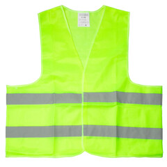 Жилет сигнальный светоотражающий КМ 52-56 универсальный желто-зеленый (LE60) уценка - фото 1
