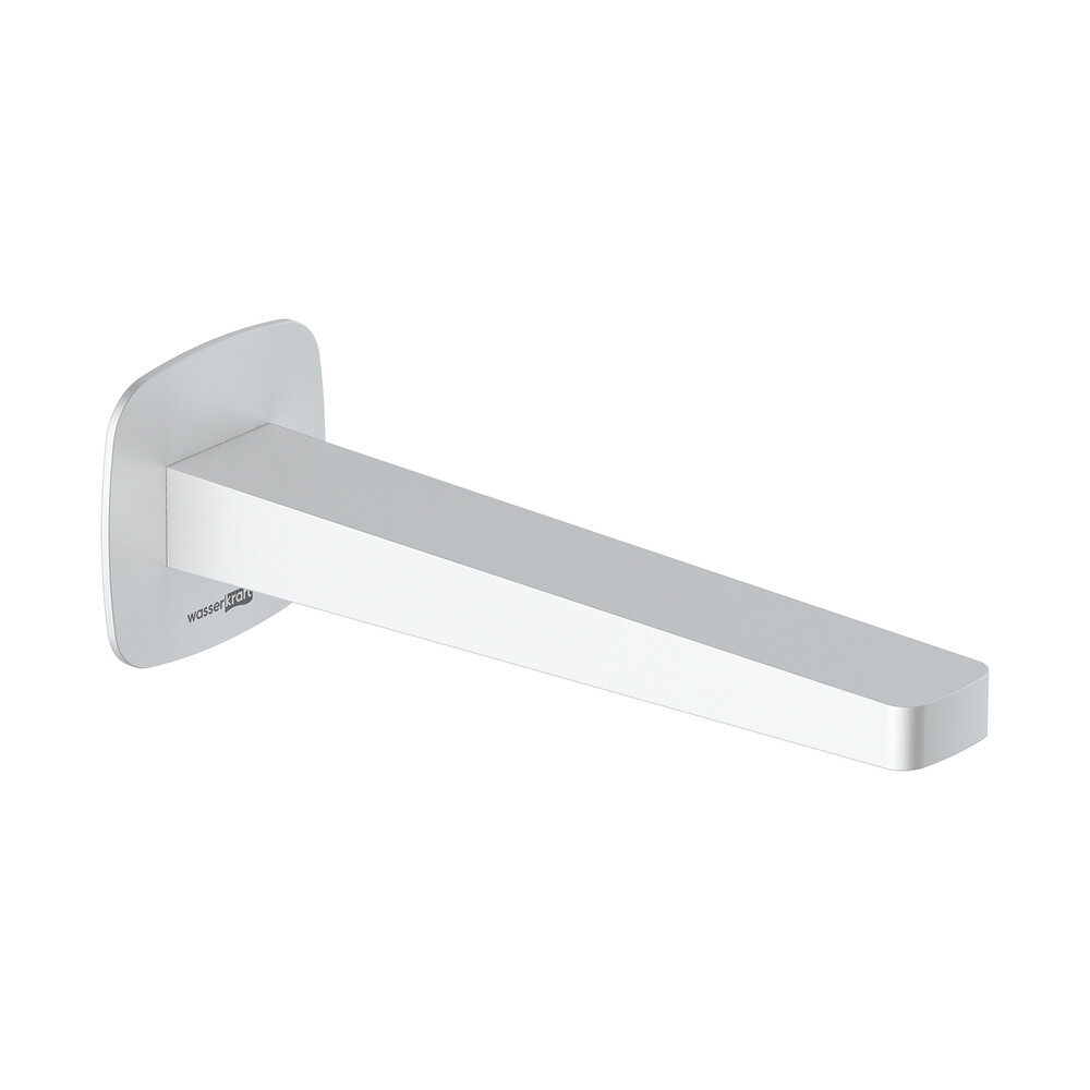 Изображение товара Излив WasserKraft A316 Белый латунь 218 мм монолитный