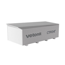 Гипсокартон Vetonit (Gyproc) Стронг 2500х1200х15 мм высокопрочный
