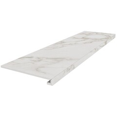 Ступень клееная Kerama Marazzi Монте Тиберио серая светлая матовая 1195х330х9 мм