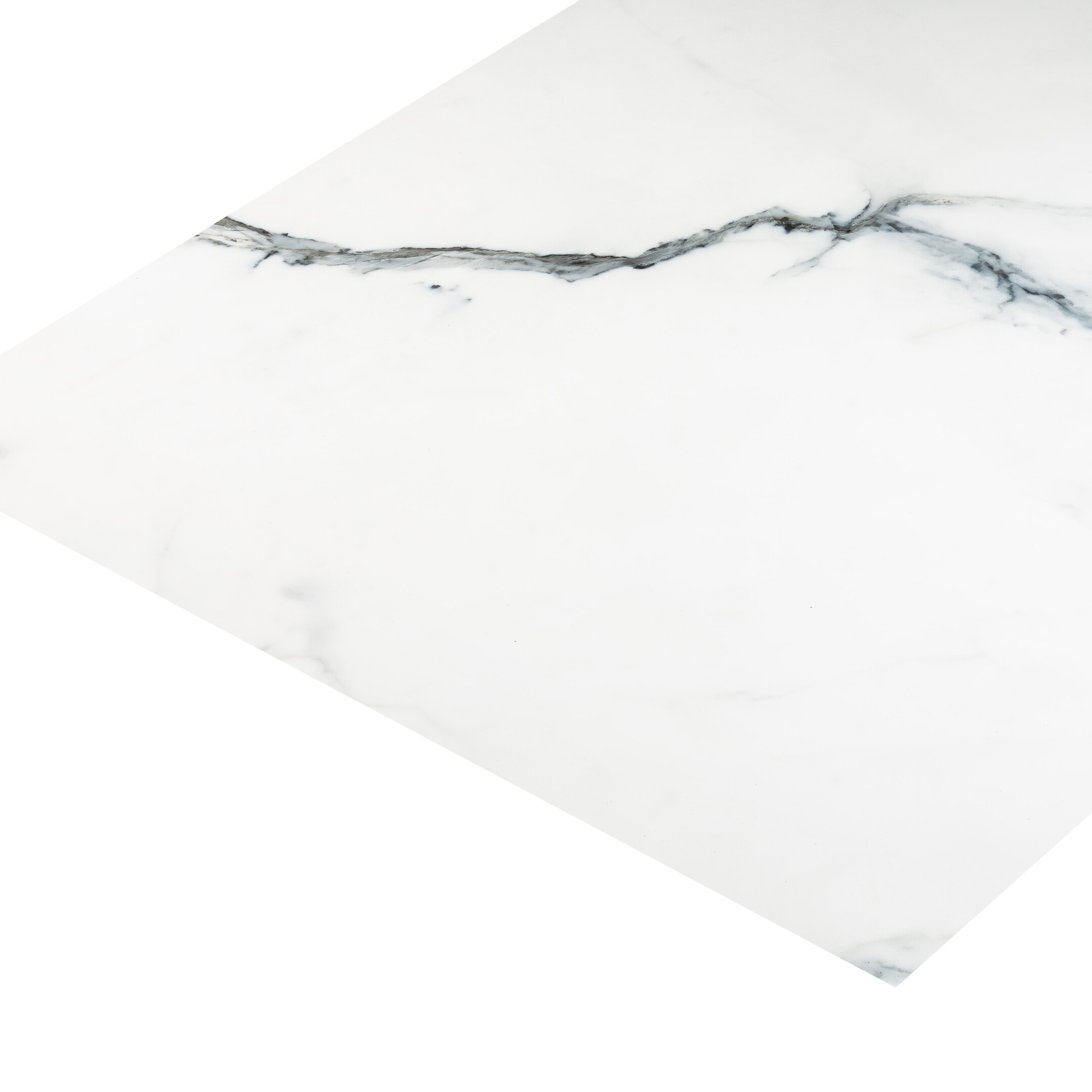 Изображение товара Панель кварцвиниловая Stella Marble Белая Ночь 2800х1200х1,2 мм глянцевая для стен