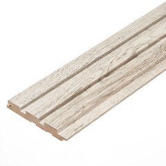 Реечная панель МДФ грей 2700х119х16 мм Stella 0,32 кв.м - фото 1