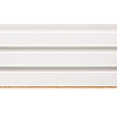 Реечная панель МДФ белая 2700х119х16 мм Stella 0,32 кв.м - фото 5
