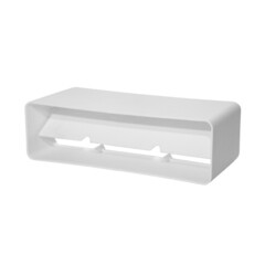 Изображение товара Соединитель прямой пластиковый для плоских воздуховодов 60х204 мм с обратным клапаном