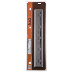 Лоток душевой Ore с гидрозатвором 500х60 мм d40 мм решетка из нержавеющей стали (Drain H2) - фото 4