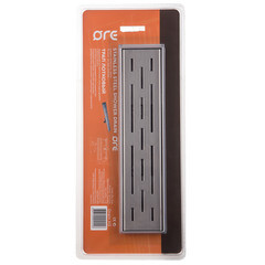 Лоток душевой Ore с гидрозатвором 300х65 мм d40 мм решетка из нержавеющей стали (Drain H3) - фото 5