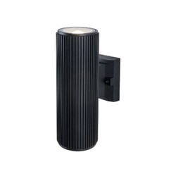 Изображение товара Светильник садово-парковый накладной Elektrostandard 1403 Techno Strict черный 265 мм E27 60 Вт IP54 (a033490)