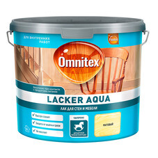 Лак акриловый Pinotex/Omnitex Lacker Aqua 2,7 л матовый