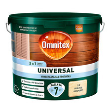Антисептик Pinotex/Omnitex Universal 2 в 1 декоративный для дерева бесцветный 2,5 л
