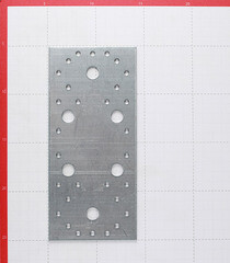 Пластина крепежная оцинкованная 200х90х1.8 мм - фото 2