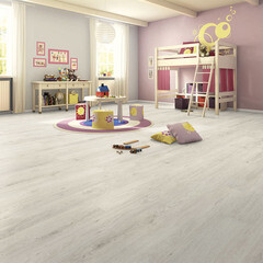 Ламинат 33 класс Egger Home дуб ривалго белый 1,99 кв.м 8 мм с фаской - фото 7