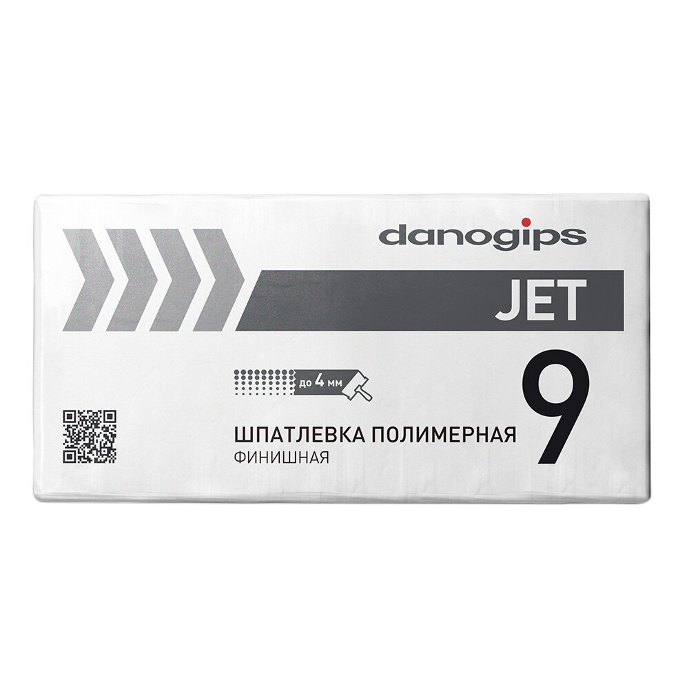 Изображение товара Шпаклевка полимерная Danogips Dano Jet 9 выравнивающая 20 кг для внутренних работ