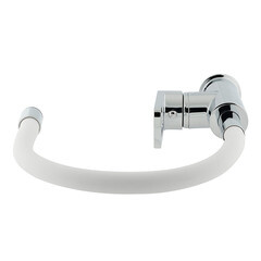 Смеситель для кухни Rossinka Z хром/белый с гибким изливом однорычажный (Z35-35U-White) - фото 11