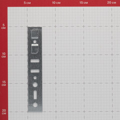 Анкерная пластина для профиля Rehau неповоротная 150х25х1.2 мм (10 шт.) - фото 3