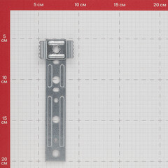 Анкерная пластина для профиля Rehau поворотная 150х25х1.2 мм (10 шт.) - фото 3