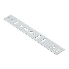 Анкерная пластина для профиля VEKA неповоротная 190х25х1.2 мм (10 шт.) - фото 1