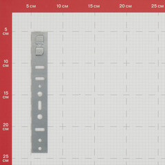 Анкерная пластина для профиля VEKA неповоротная 190х25х1.2 мм (10 шт.) - фото 3