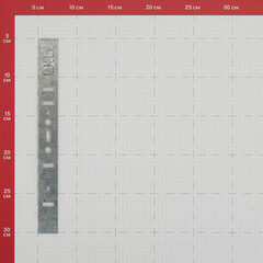 Анкерная пластина для профиля VEKA неповоротная 250х25х1.2 мм (10 шт.) - фото 2