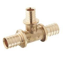 Тройник Stout 25 х 20 х 25 мм латунный (SFA-0014-252025) - фото 2