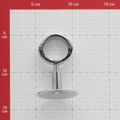 Держатель для полотенцесушителя 1" разъемный хром - фото 3