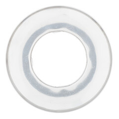 Отражатель декоративный для полотенцесушителя 1" d68 мм плоский хром - фото 3