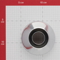 Отражатель декоративный для полотенцесушителя 3/4 d77 мм высокий хром - фото 4