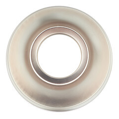 Отражатель декоративный для полотенцесушителя 1" d77 мм высокий хром - фото 4