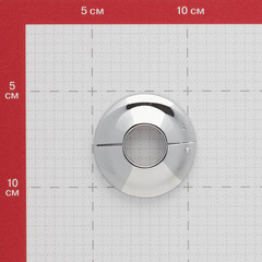 Отражатель декоративный разъемный для полотенцесушителя 1/2 d53 мм хром - фото 4