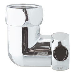 Соединитель угловой для полотенцесушителя 1 ВР(г) х 1 ВР(г) хром (2 шт.) - фото 3