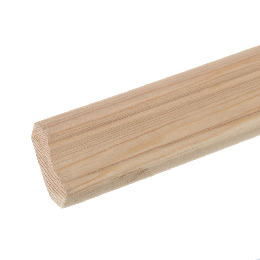 Изображение товара Плинтус деревянный фигурный 35x14x3000 мм сорт экстра