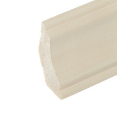 Плинтус 45х12х2400 мм сорт А сращенный осина - фото 3