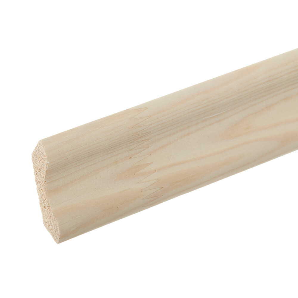 Изображение товара Плинтус гладкий 50х11х2500 мм сорт Экстра сращенный из дерева