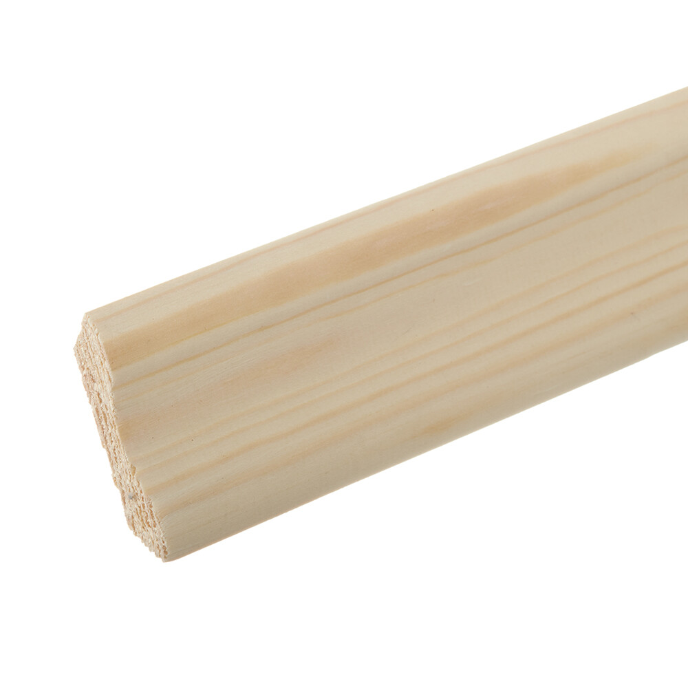 Изображение товара Плинтус гладкий 60х11х2500 мм сорт Экстра сращенный Россия