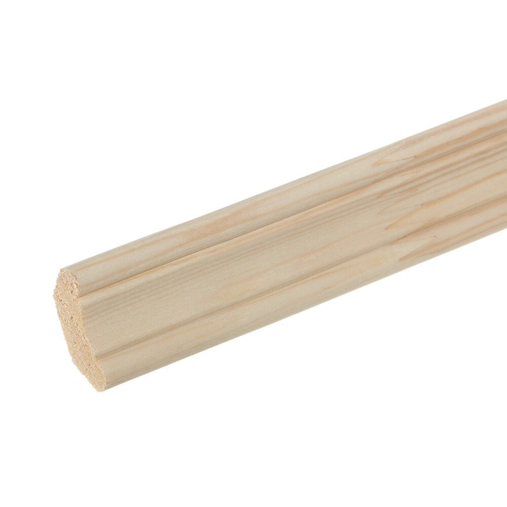 Изображение товара Фигурный плинтус хвоя 30x8x2500 мм сорт Экстра Россия